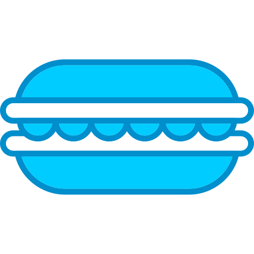 macaron Generic Blue Ícone