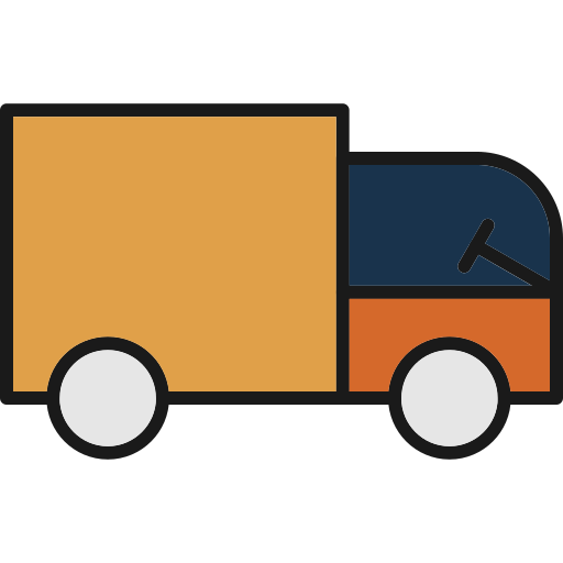bakkerij vrachtwagen Generic Outline Color icoon