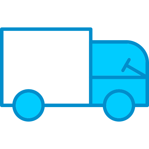 Bakery truck Generic Blue icon