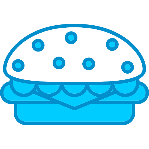 burger Generic Blue Icône