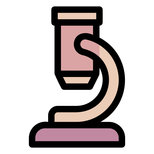 микроскоп Generic Outline Color иконка