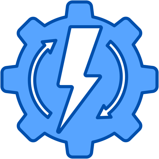 zarządzanie energią Generic Blue ikona