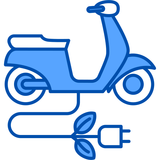scooter electrico Generic Blue icono