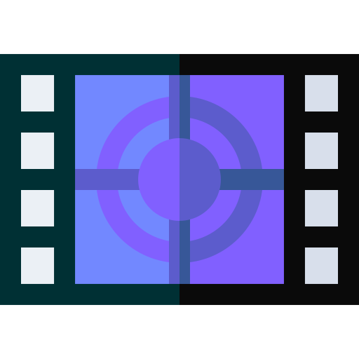 film Basic Straight Flat icon