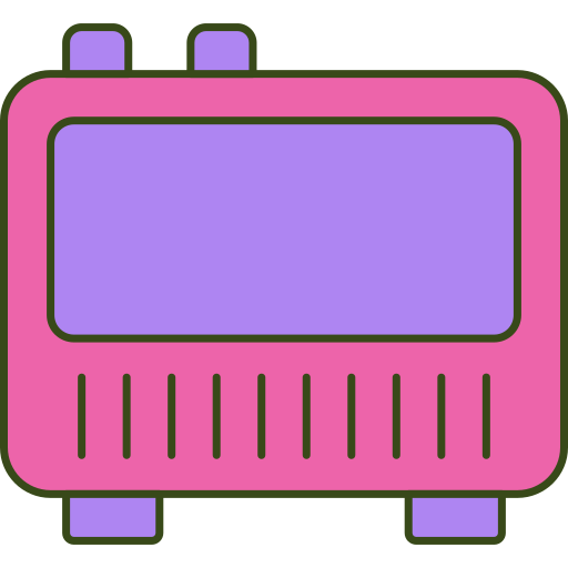 cyfrowy budzik Generic Outline Color ikona