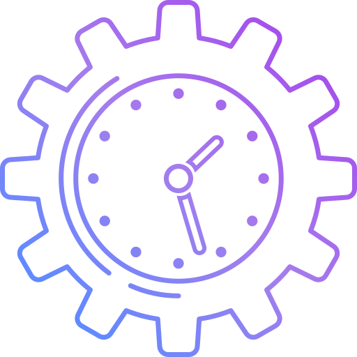 Time management Generic Gradient icon