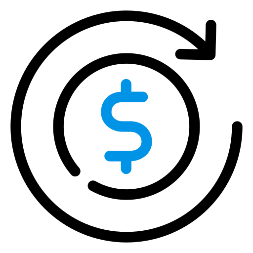 Cashback Generic Outline Color icon
