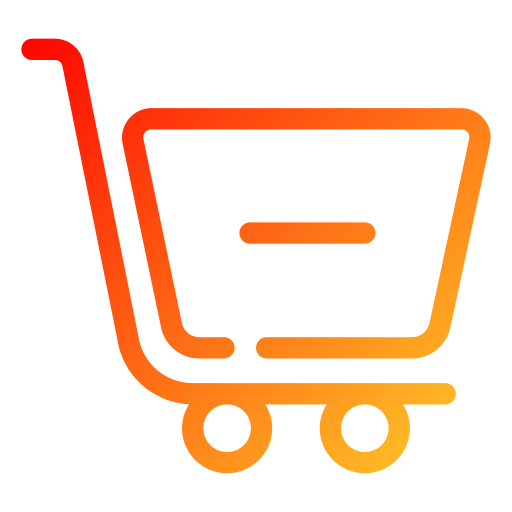 Remove from cart Generic Gradient icon