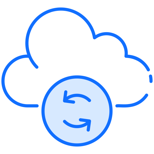Sync Generic Blue icon