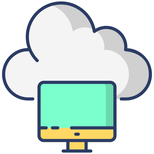 cloud computing Generic Outline Color icon