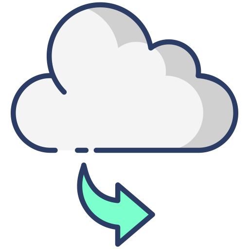 cloud-sharing Generic Outline Color icon