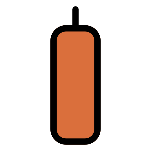 권투 가방 Generic Outline Color icon