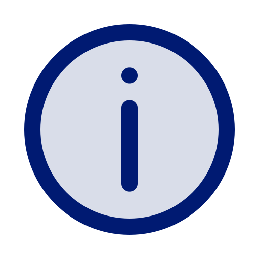 情報 Generic Blue icon