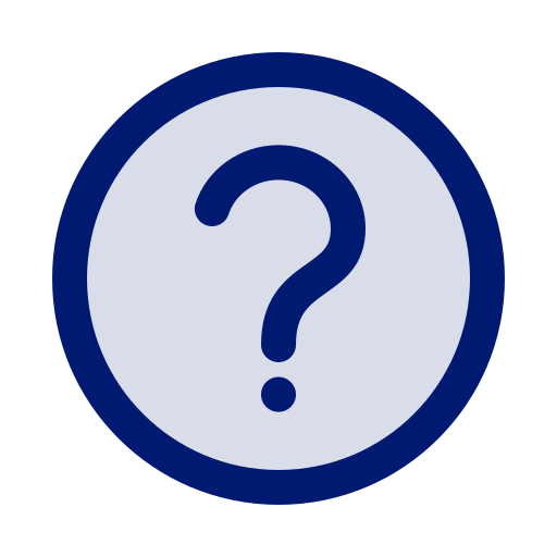 문제 Generic Blue icon