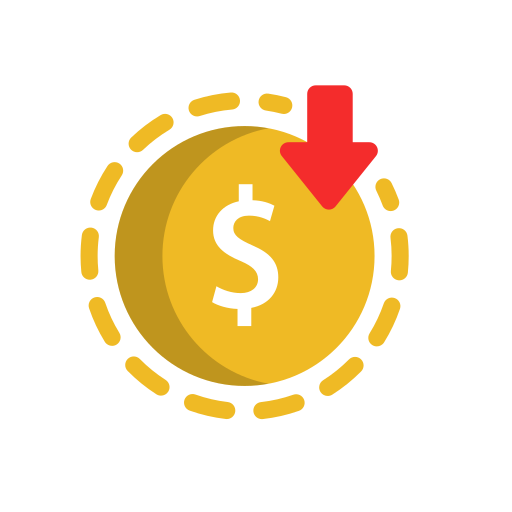 moneda de dolar Generic Flat icono