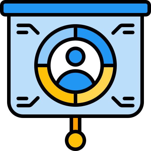 Market analysis Generic Outline Color icon