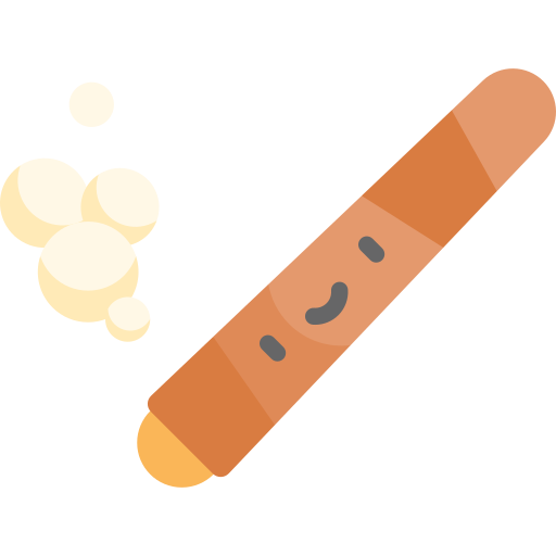 zigarette Kawaii Flat icon