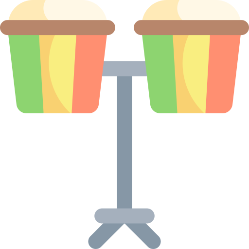 bongos Kawaii Flat icon