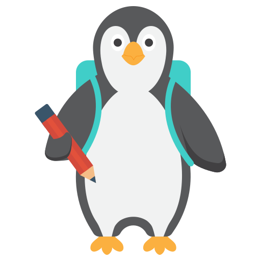 pinguino Generic Flat icona