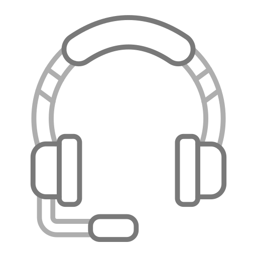 Headphones Generic Grey icon
