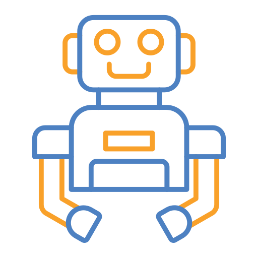 Robot Generic Outline Color icon