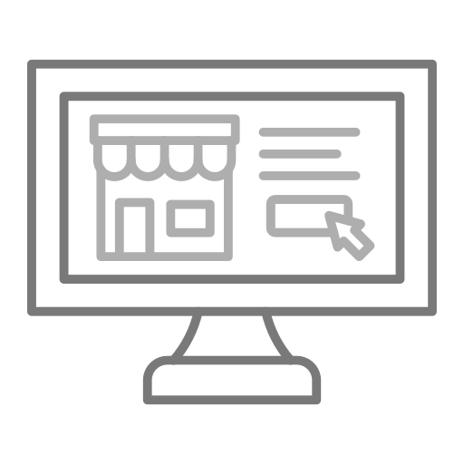 e-commerce Generic Grey icon