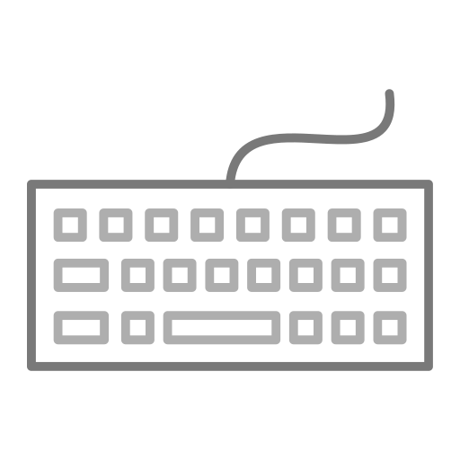 teclado Generic Grey icono