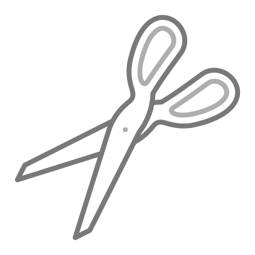 Scissor Generic Grey icon