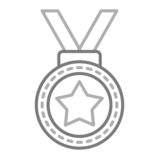 medaille Generic Grey icoon