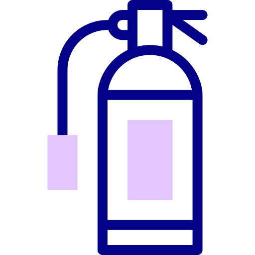 Fire extinguisher Detailed Mixed Lineal color icon