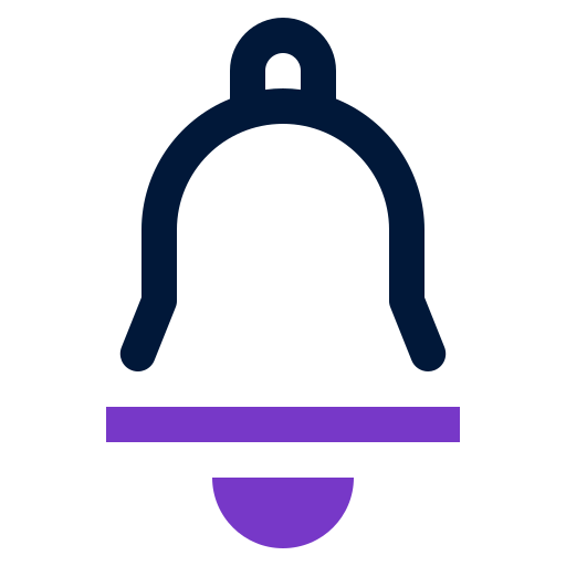 campana de notificación Yogi Aprelliyanto Bold Duotone icono