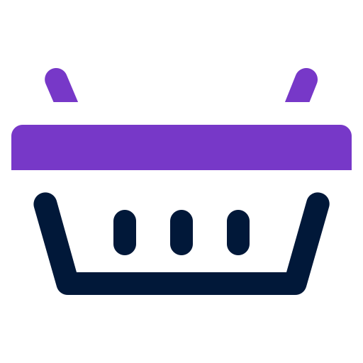 cesta de la compra Yogi Aprelliyanto Bold Duotone icono