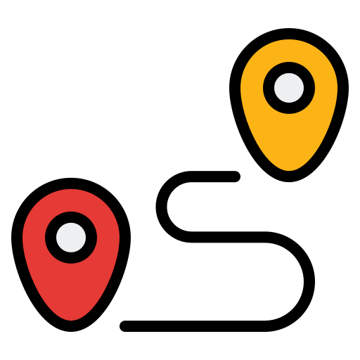 Destination Generic Outline Color icon