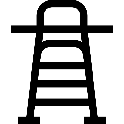 scheidsrechter Basic Straight Lineal icoon