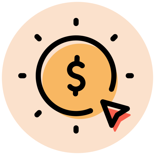 Pay per click Generic Outline Color icon
