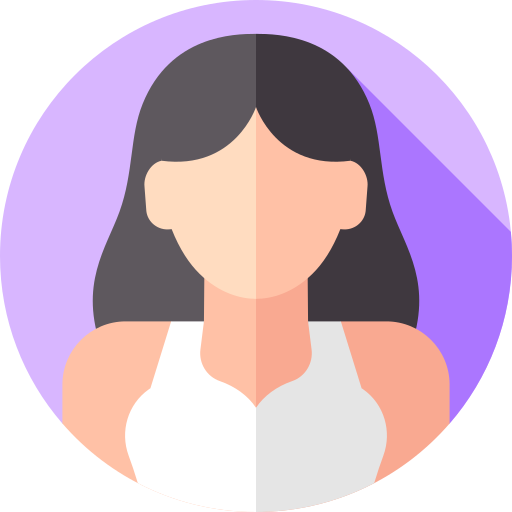 Woman Flat Circular Flat icon