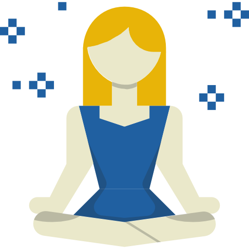 meditation dDara Flat icon