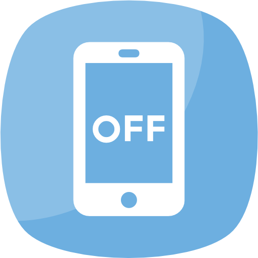 No phone Flat Color Flat icon
