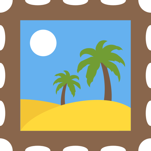Stamp Flat Color Flat icon