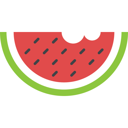 wassermelone Flat Color Flat icon