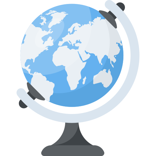 Earth globe Flat Color Flat icon