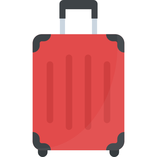 Suitcase Flat Color Flat icon