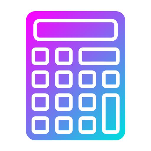 Calculator Generic Flat Gradient icon