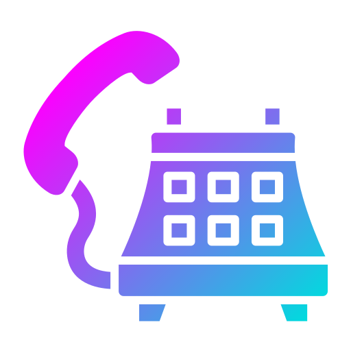 telefon Generic Flat Gradient icon