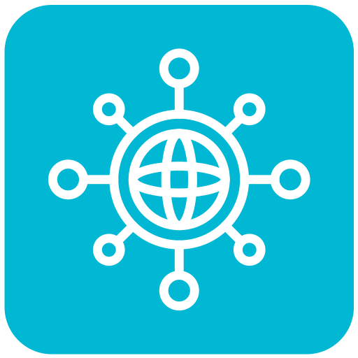 redes Generic Flat icono