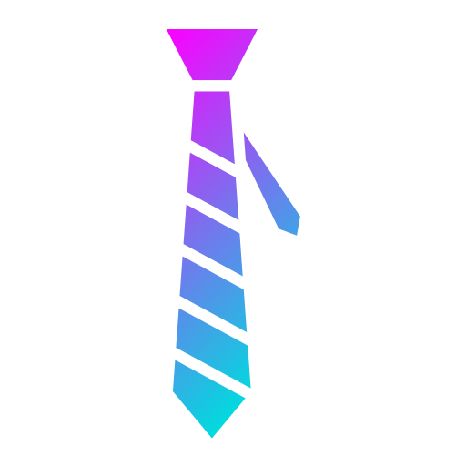 corbata Generic Flat Gradient icono