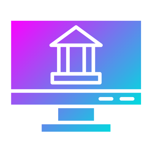 online bankieren Generic Flat Gradient icoon
