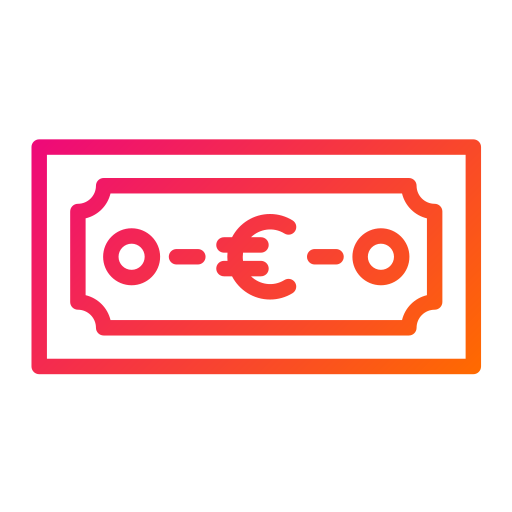 euro Generic Gradient icoon