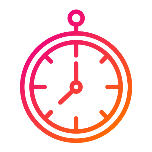 reloj Generic Gradient icono