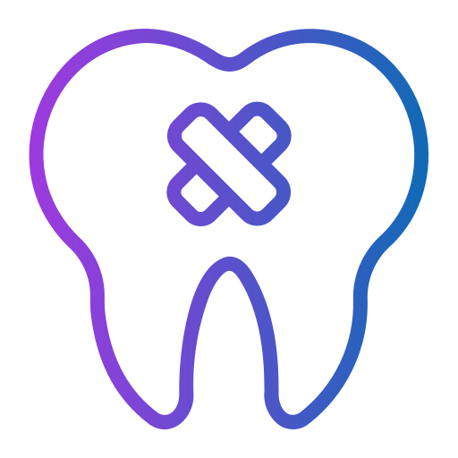 mal di denti Generic Gradient icona